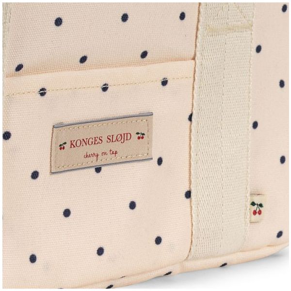 Sac Isotherme Carl - Pois Bleu Marine