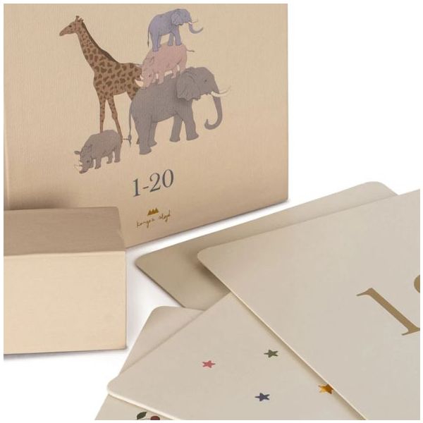 Cartes d'apprentissage - Chiffres
