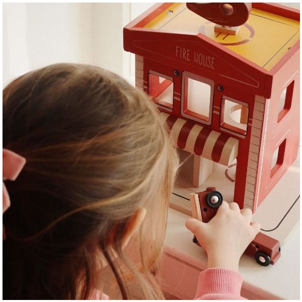 Caserne de Pompiers en bois