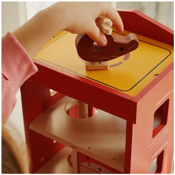 Caserne de Pompiers en bois