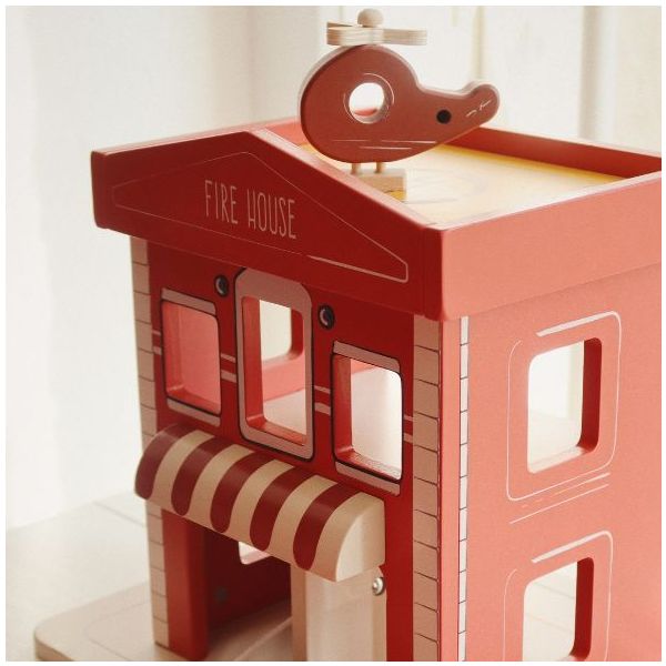 Caserne de Pompiers en bois