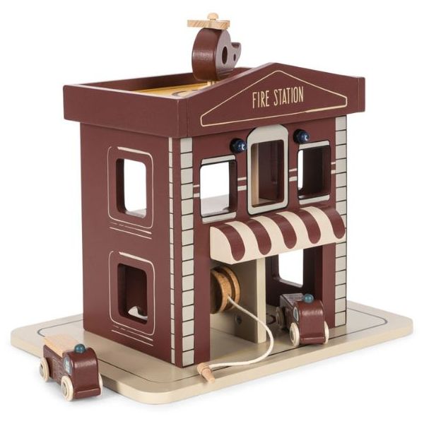 Caserne de Pompiers en bois