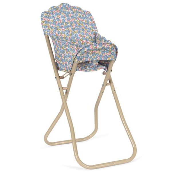 Chaise haute pour poupée - Fleur Rosier