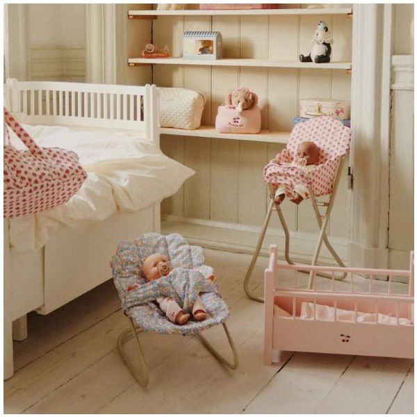 Chaise haute pour poupée - Rosie Rose