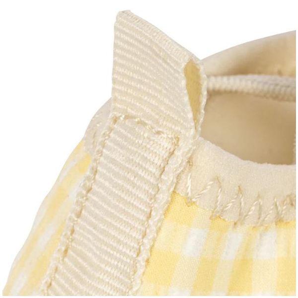 Etta Water Shoes with UV Protection - Banana Almond Check