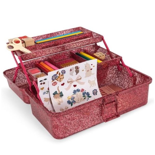 Kreativbox - Glitzer Rosa