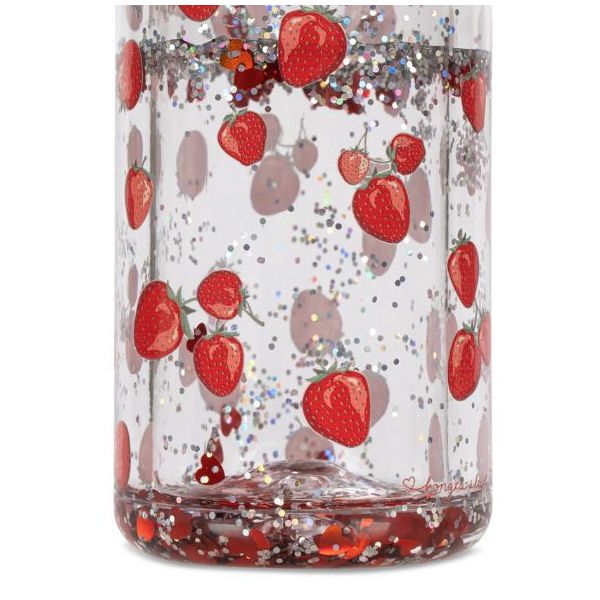 Glitzerflasche - Fragola