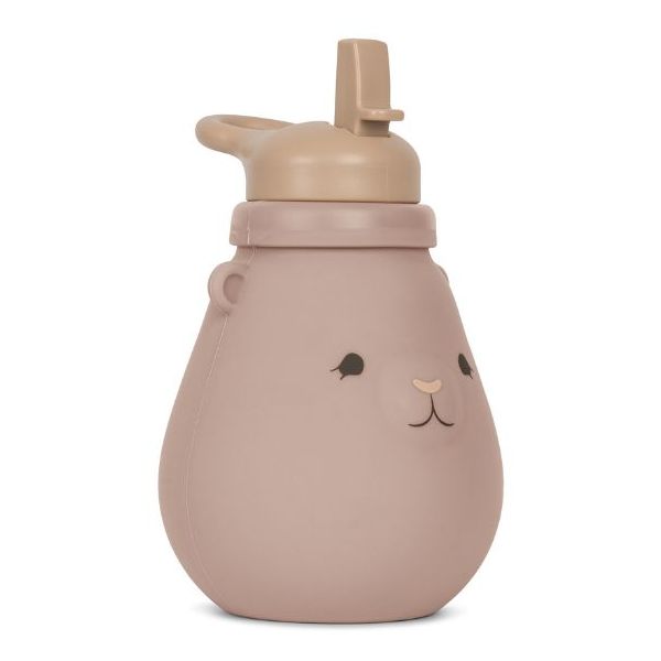 Gourde en silicone - Ours Blush