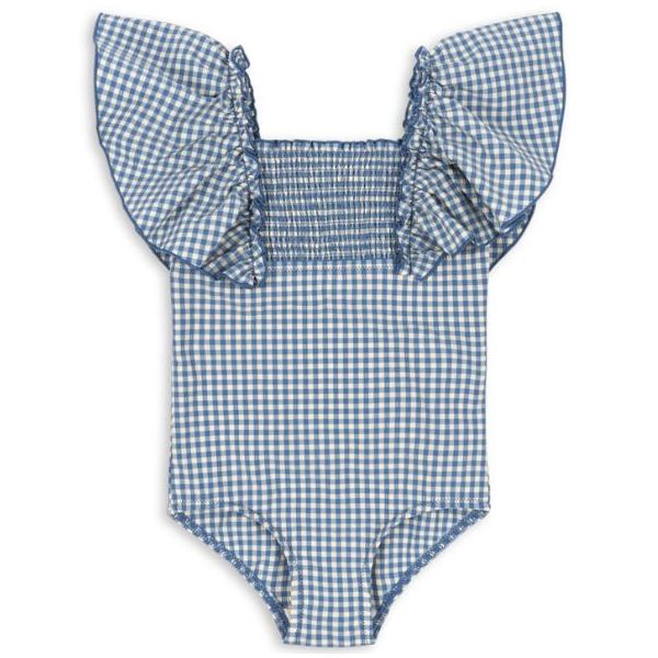 Maillot de bain Fresia - Carreaux Bleu