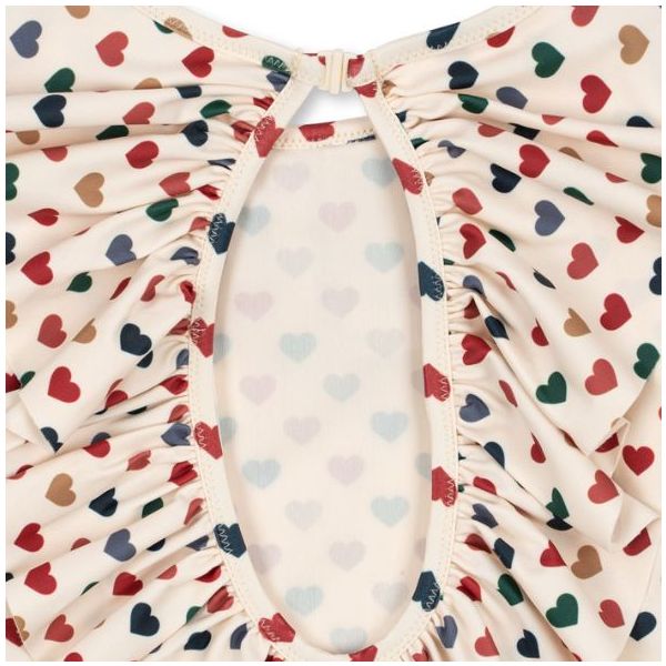 Maillot de bain manches longues Manuca - Cœurs