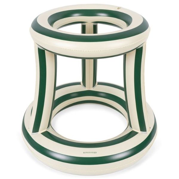 Panier de basket gonflable - Rayures Vert