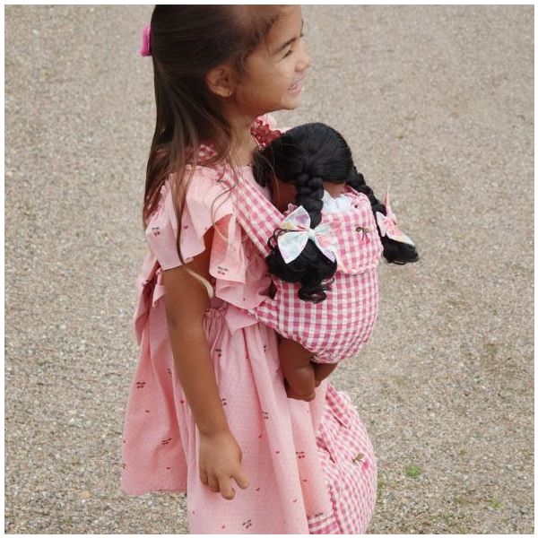 Doll Carrier - Bubblegum Check