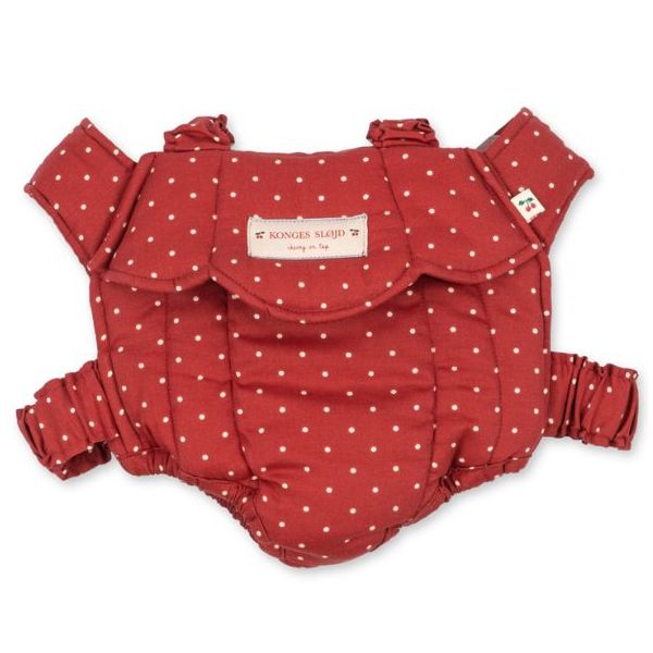 Porte-poupée - Pois Fraise