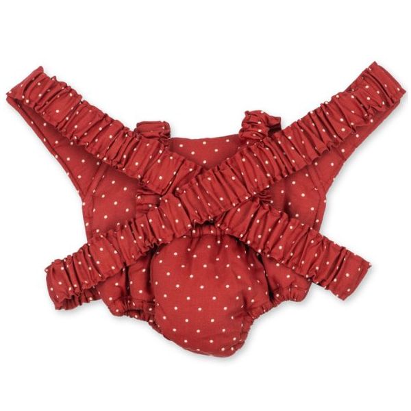 Porte-poupée - Pois Fraise