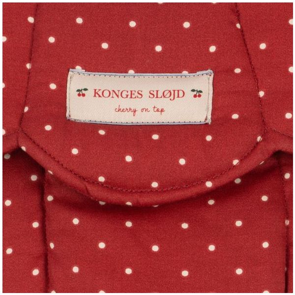 Porte-poupée - Pois Fraise