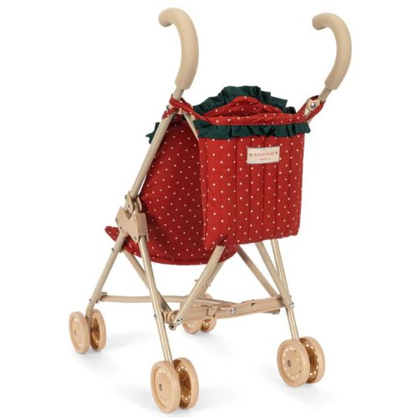 Poussette Canne - Pois Fraise