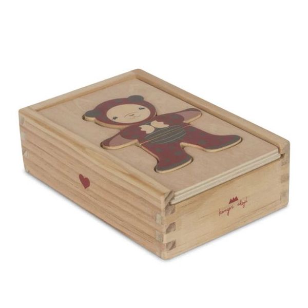 Puzzle d’habillage d’oursons