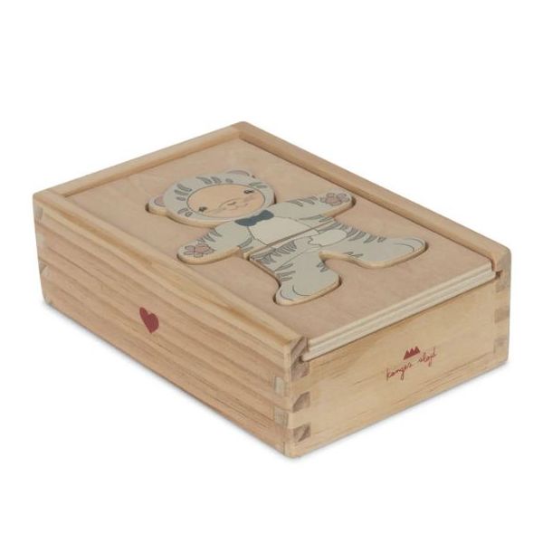 Puzzle d’habillage d’oursons