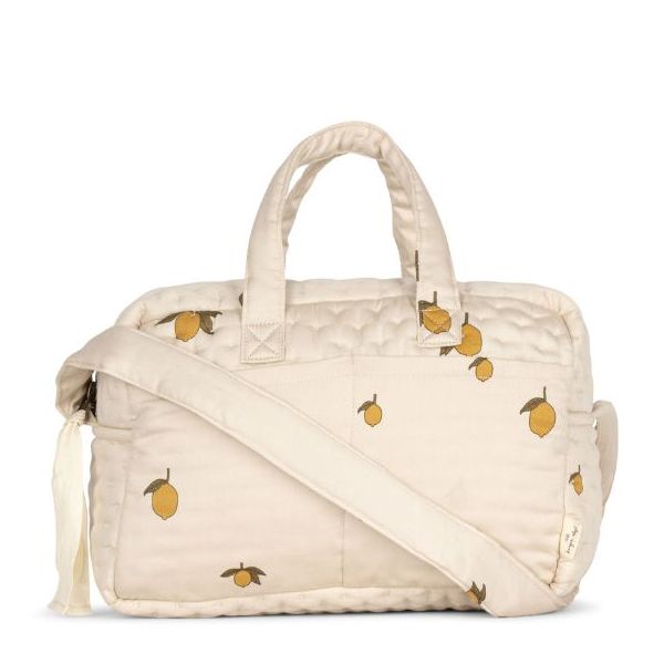 Sac à langer pour poupée - Citrons