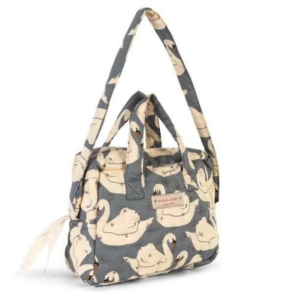 Puppen-Wickeltasche - Schwäne