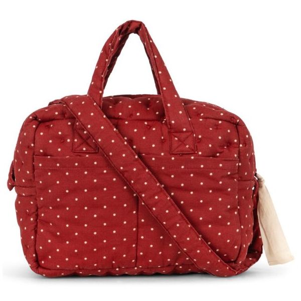 Sac à langer pour poupée - Pois Fraise