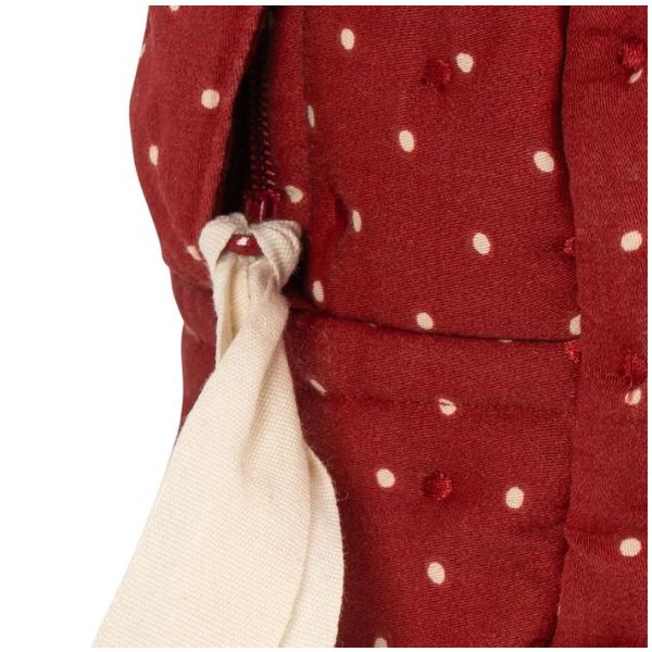 Sac à langer pour poupée - Pois Fraise