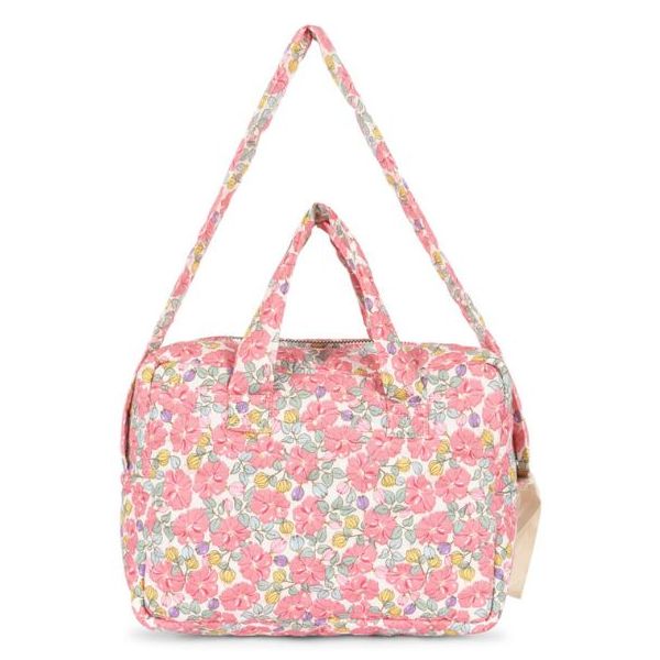 Sac à langer pour poupée - Rose Anglaise