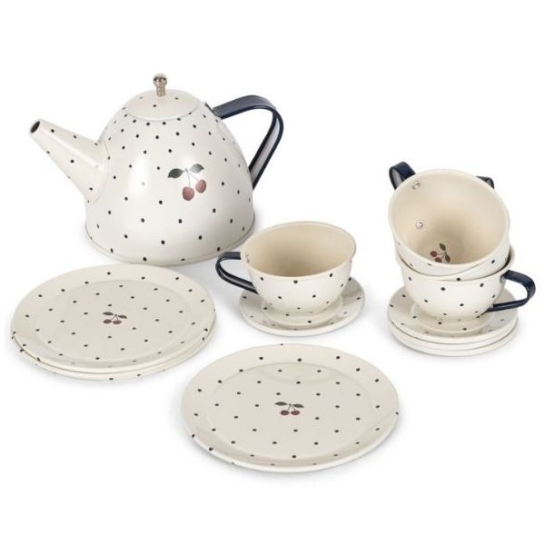 Tea Set - Dots Blue