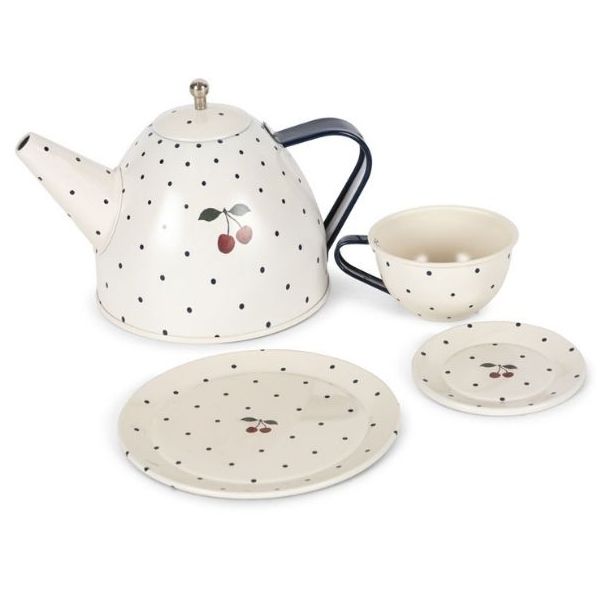 Tea Set - Dots Blue