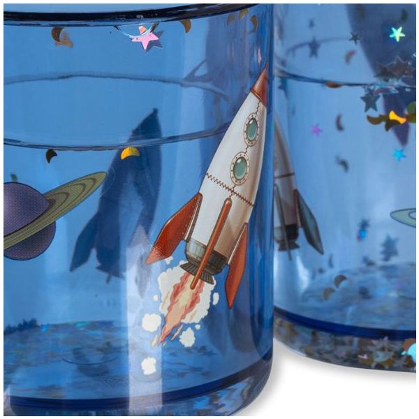 2 Pack Glitter Cups - Outer Space