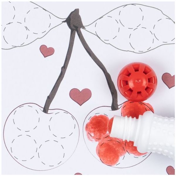 Set of 6 Dot Markers with Coloring Book