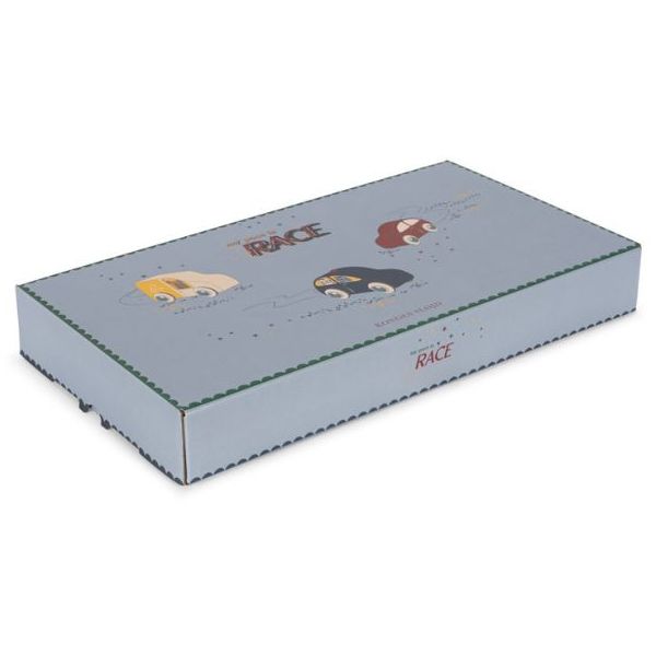 Set de 9 voitures en bois - Multi