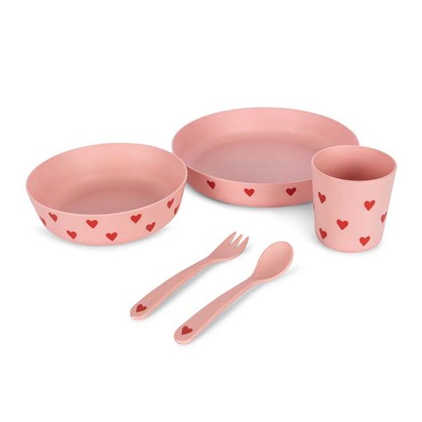 Set de vaisselle - Mon Grand Amour