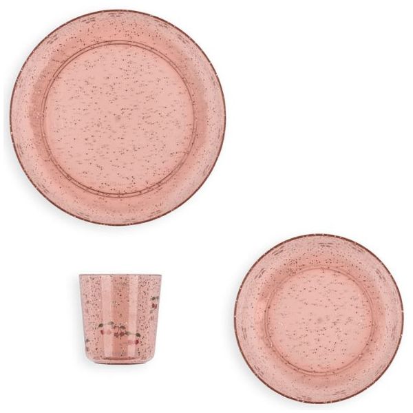 Sparkly Dinner Set - Cherry