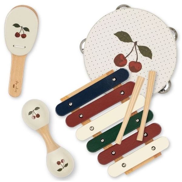 Musikinstrument-Set - Cherry Dots