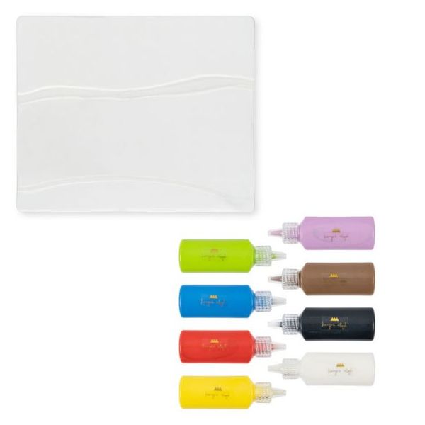 Window Paint Set with Illustrations