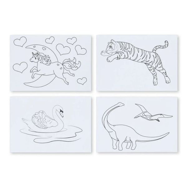 Window Paint Set with Illustrations