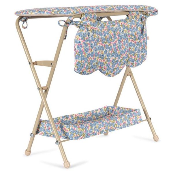 Table à langer pour poupée - Fleur Rosier