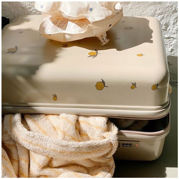 Valise à roulettes - Citrons