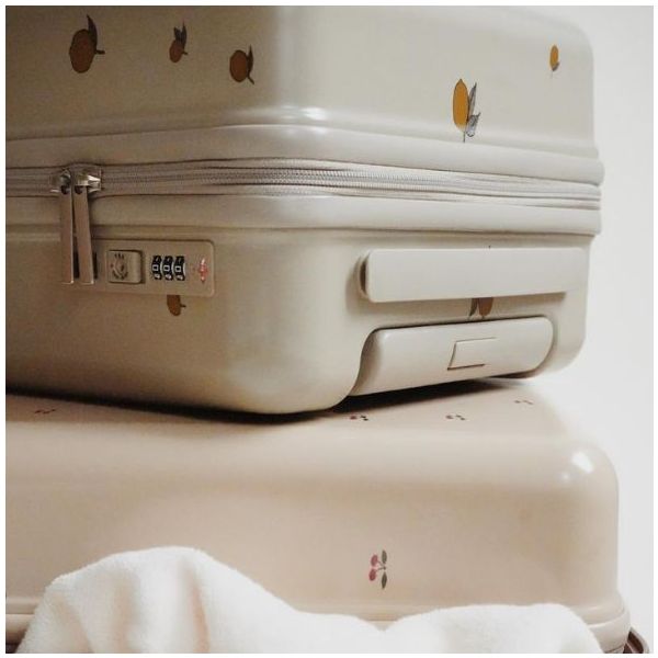 Valise à roulettes - Citrons