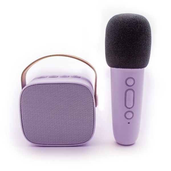 Karaoké sans fil rechargeable - Lila