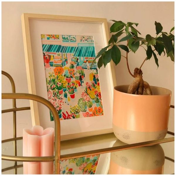 Peinture au numéro - Flower Market