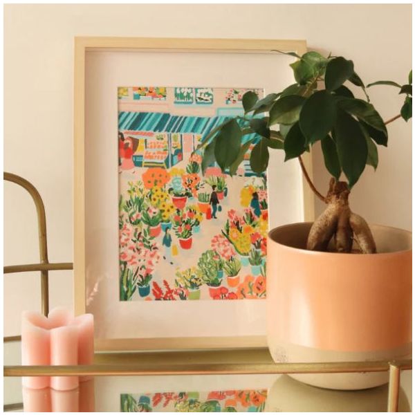 Peinture au numéro - Flower Market