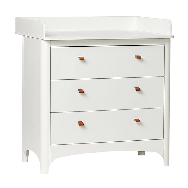 Changing Station for Classic Dresser - White