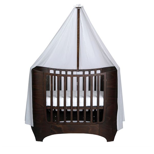 Flèche de lit bébé Classic - Noyer