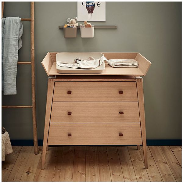 Linea Changing Unit - Oak