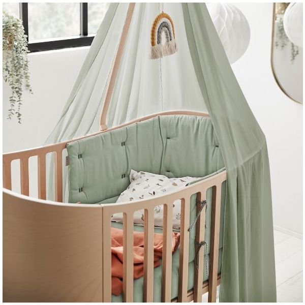 Set de 2 draps housse 60 x 120 - Vert Sauge