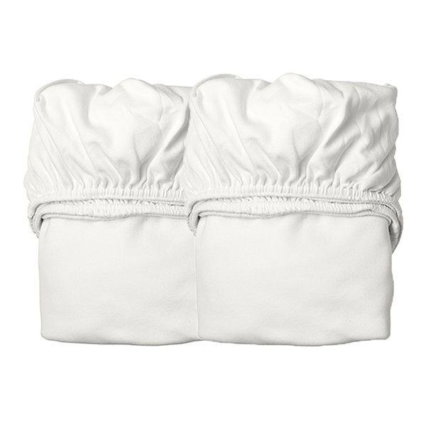 Set de 2 draps housse 70 x 140 - Blanc