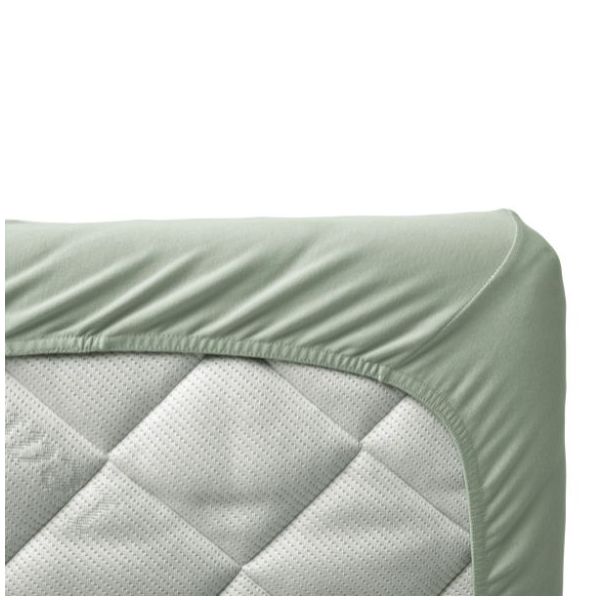 Set de 2 draps housse 70 x 140 - Vert Sauge