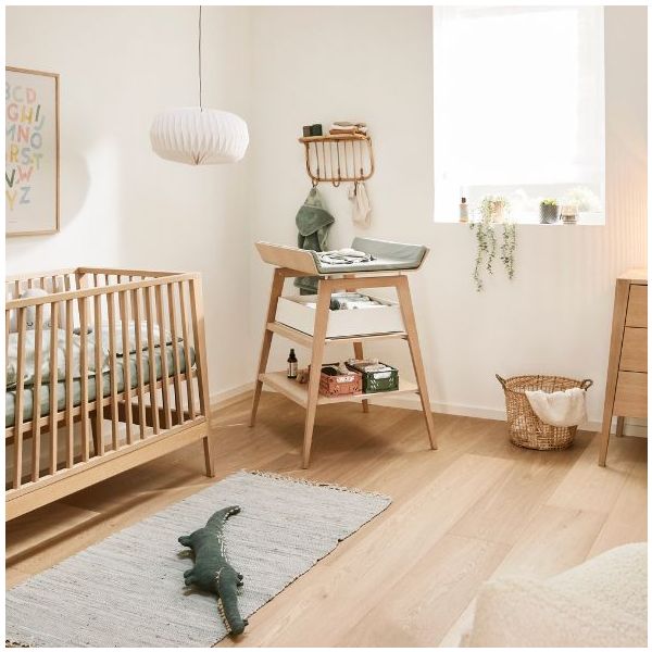 Housse pour matelas à langer Linea - Vert Sauge